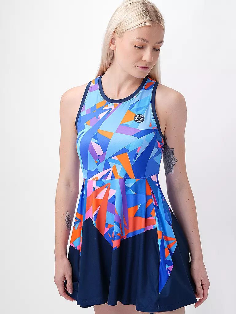 BIDI BADU | Damen Tenniskleid Spike | dunkelblau