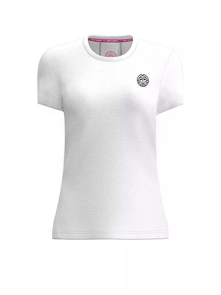 BIDI BADU | Damen Tennisshirt Crew Tee | weiss