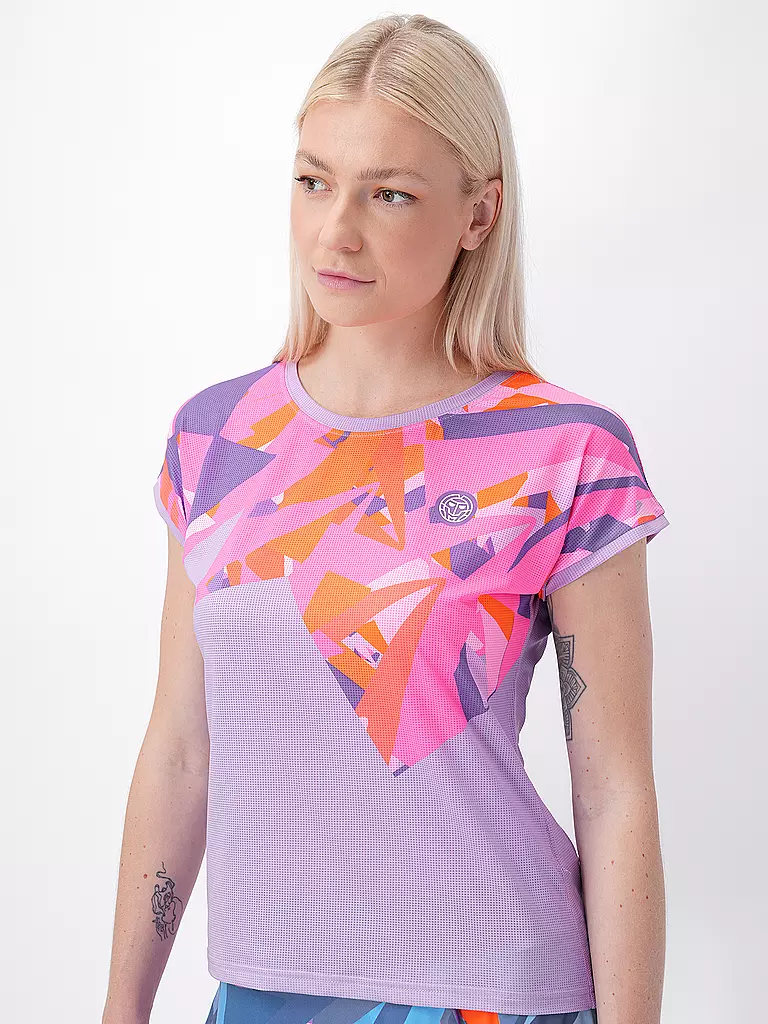 BIDI BADU | Damen Tennisshirt Spike | dunkelblau