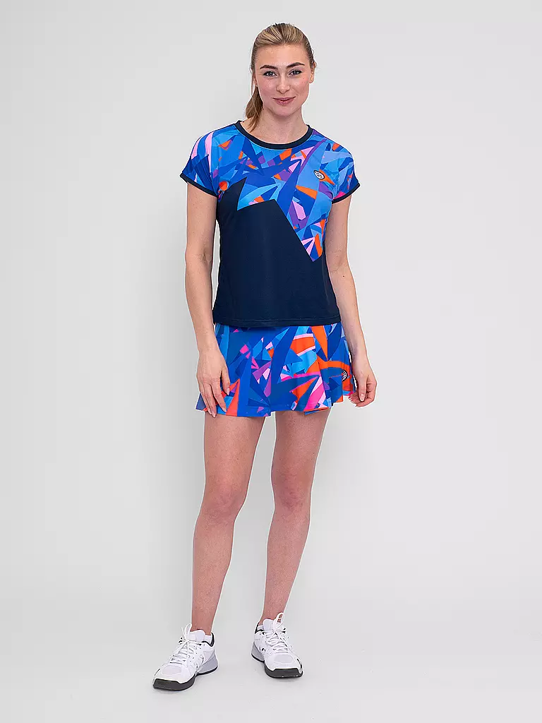 BIDI BADU | Damen Tennisshirt Spike | dunkelblau