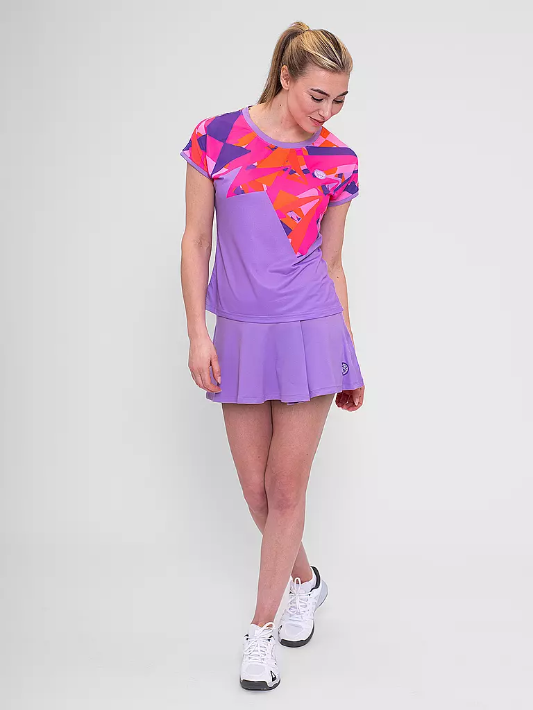 BIDI BADU | Damen Tennisshirt Spike | lila