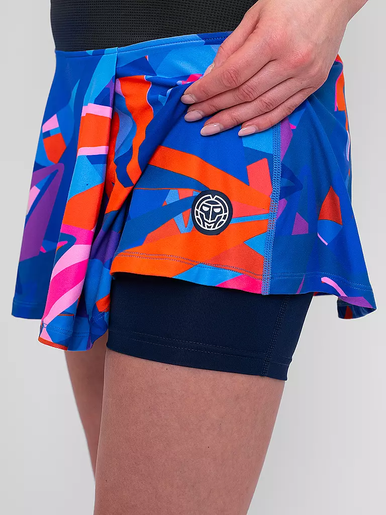 BIDI BADU | Damen Tennisskort Spike | blau