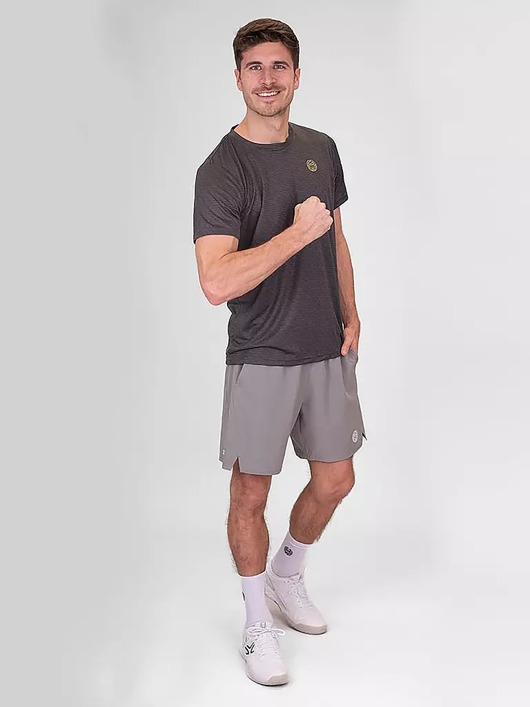 BIDI BADU | Herren Tennisshirt | grau