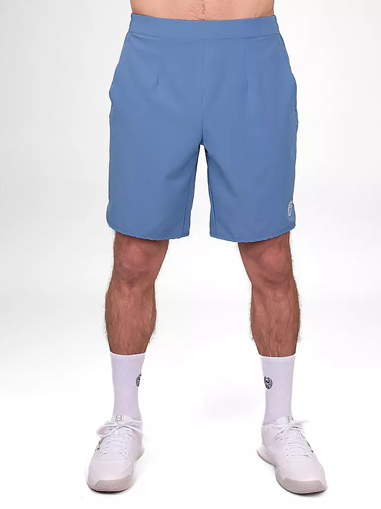 BIDI BADU | Herren Tennisshort Crew | grau