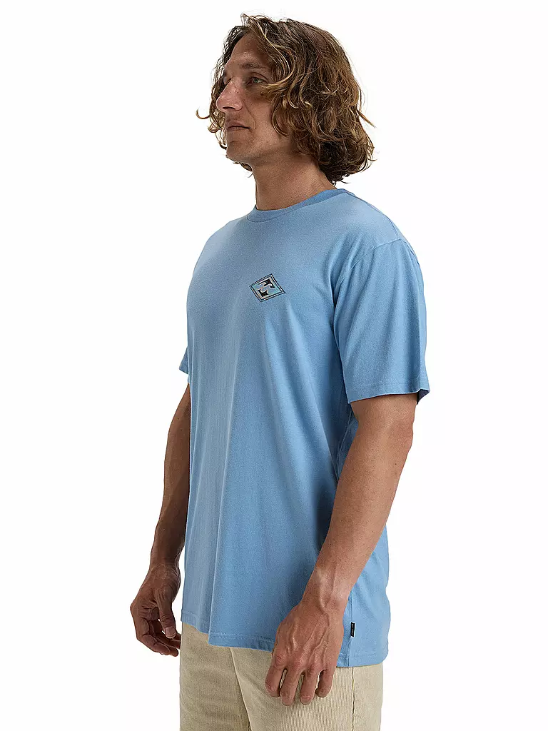 BILLABONG | Herren Beachshirt Crayon Wave | hellblau