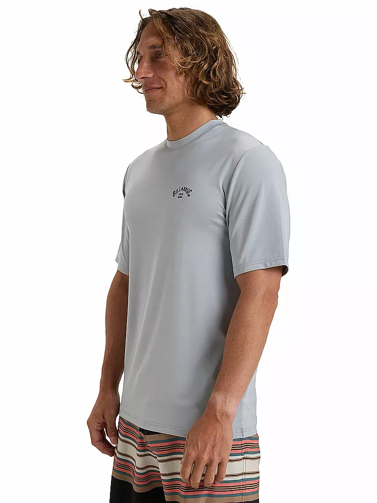 BILLABONG | Herren Lycrashirt Arch Wave | hellgrau