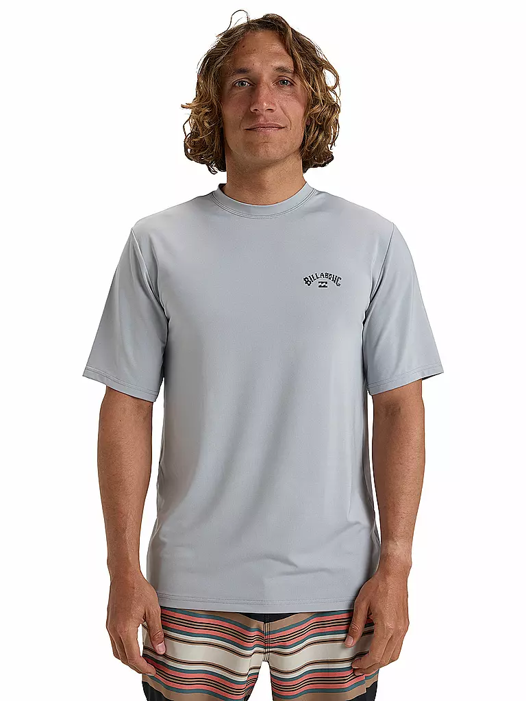 BILLABONG | Herren Lycrashirt Arch Wave | hellgrau