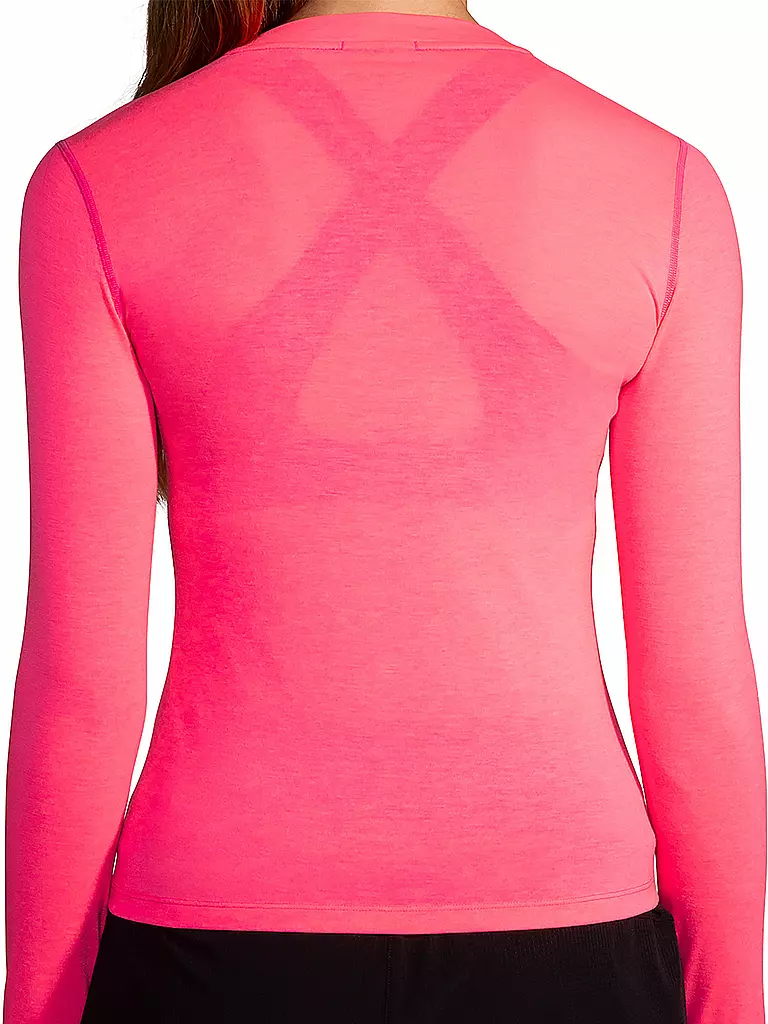 BROOKS | Damen Laufshirt High Point | pink