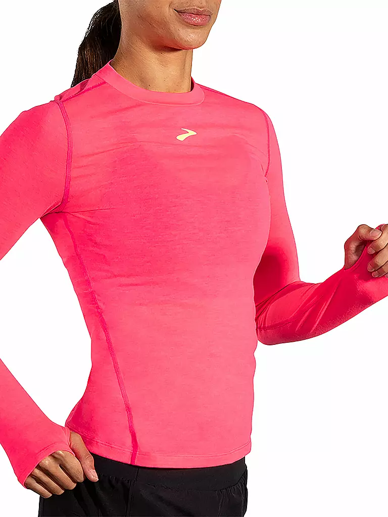 BROOKS | Damen Laufshirt High Point | pink