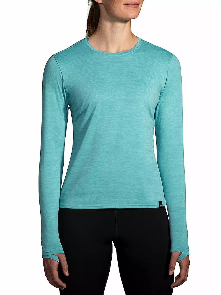 BROOKS | Damen Laufshirt Luxe | hellblau