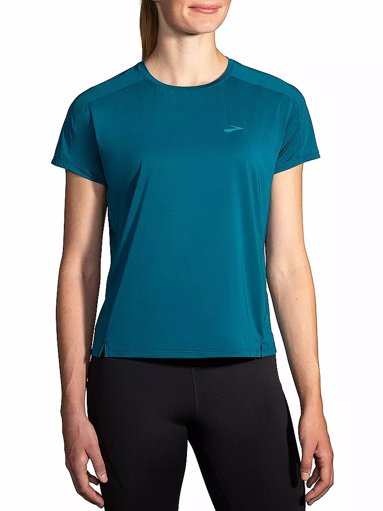 BROOKS | Damen Laufshirt Luxe | dunkelblau