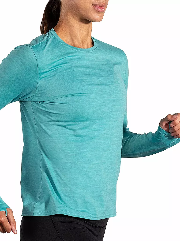 BROOKS | Damen Laufshirt Luxe | hellblau