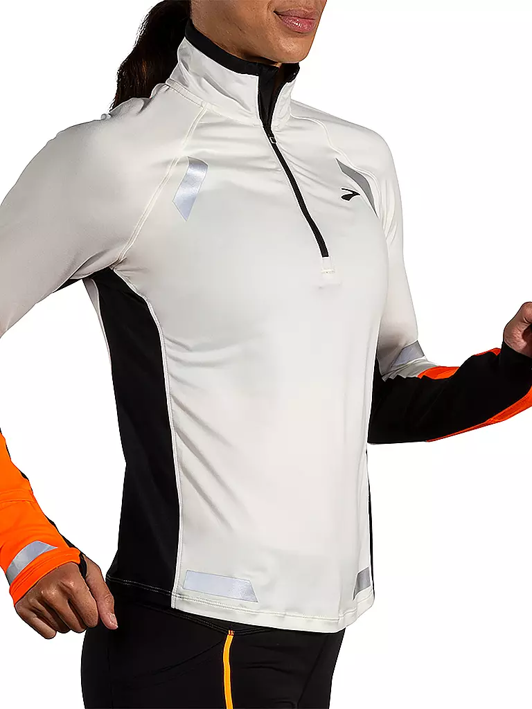 BROOKS | Damen Laufshirt Run Visible | orange