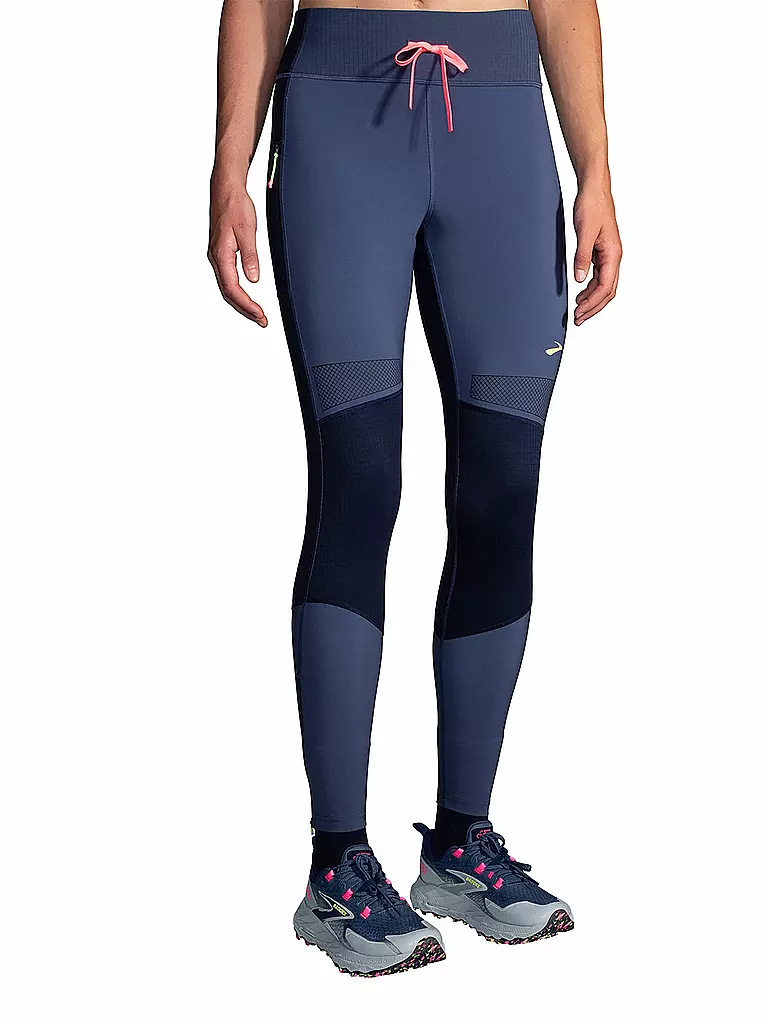 BROOKS | Damen Lauftight High Point | dunkelblau