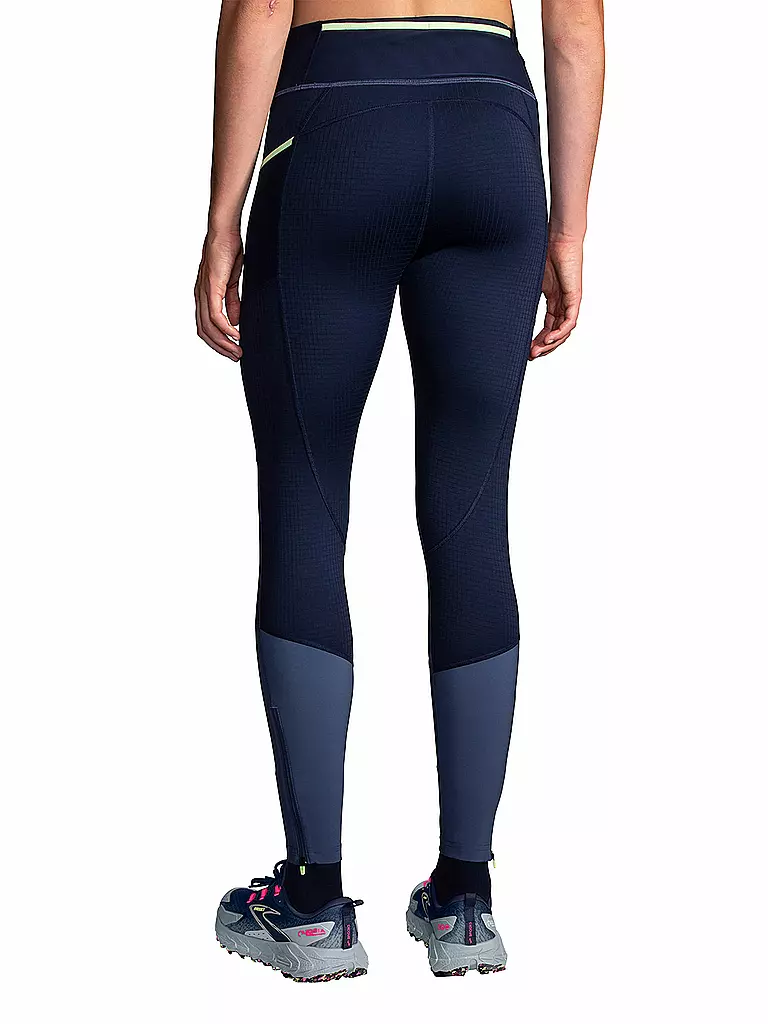 BROOKS | Damen Lauftight High Point | dunkelblau