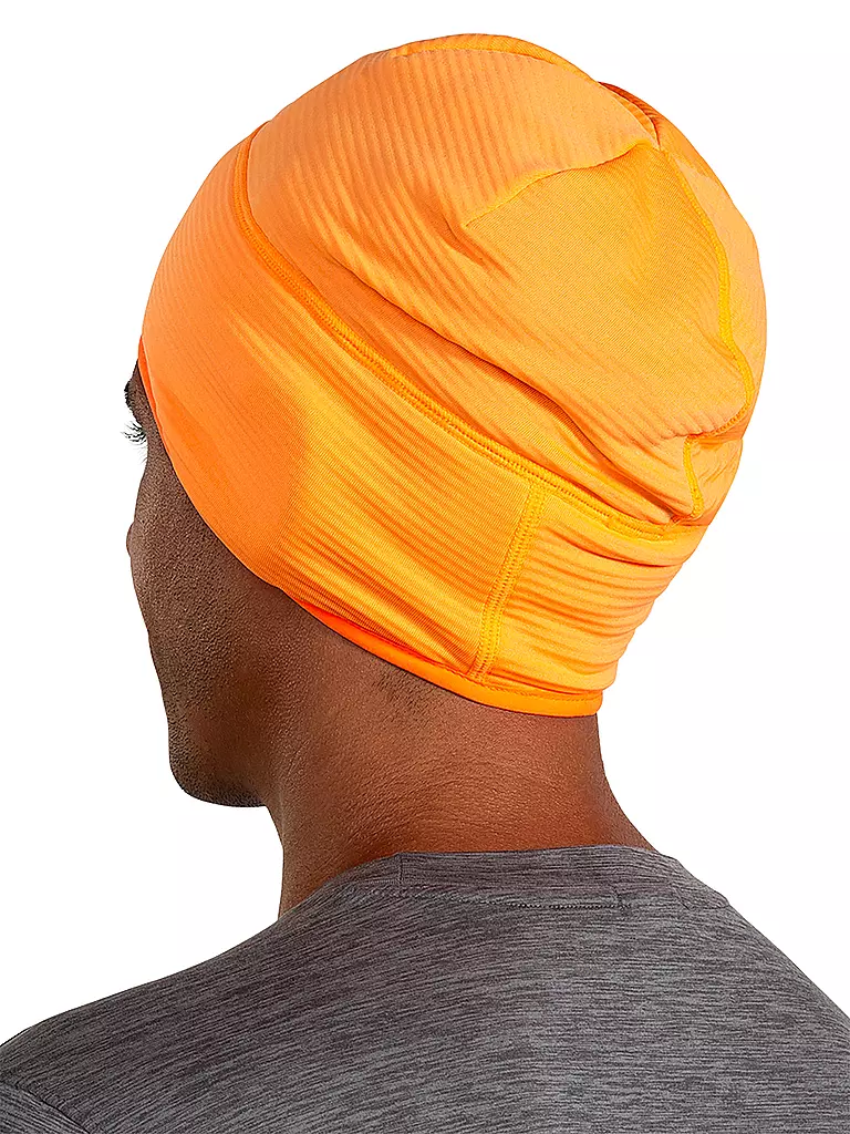 BROOKS | Herren Beanie Notch Thermal | orange