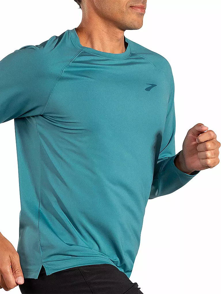 BROOKS | Herren Laufshirt Atmosphere 2.0 LS | hellblau