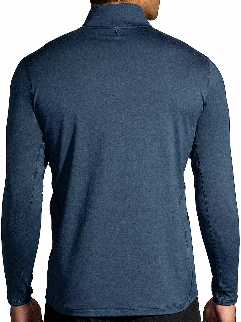 BROOKS | Herren Laufshirt Dash 1/2 Zip 2.0 | dunkelblau