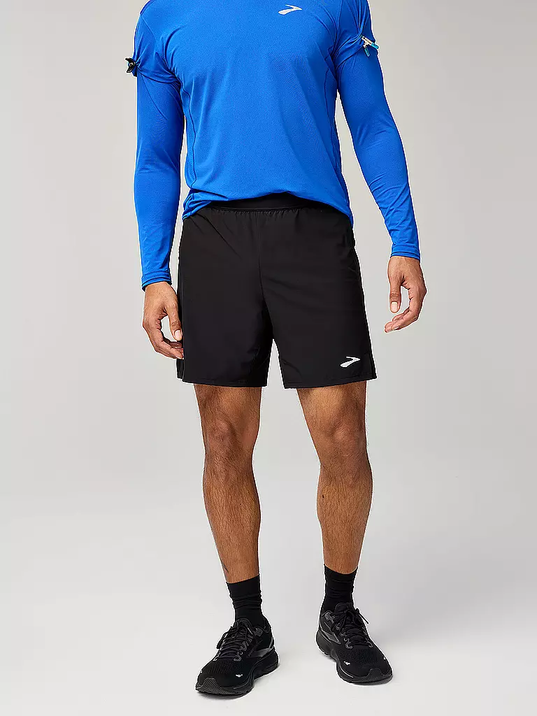 BROOKS | Herren Laufshort Journey 7inch | schwarz