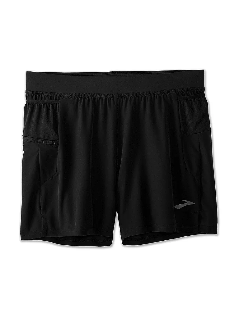 BROOKS | Herren Laufshort Trail Sherpa 5 2in1 | schwarz