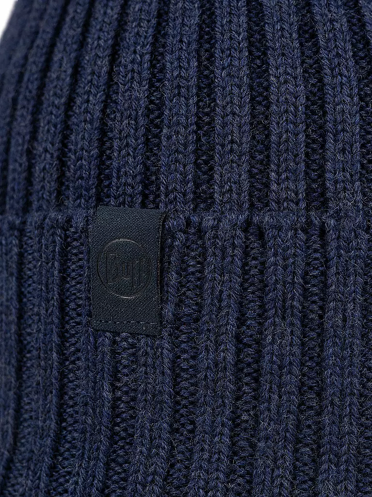 BUFF | Mütze Norval Merino  | dunkelblau