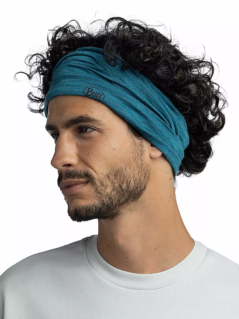 BUFF | Multifunktionstuch Lightweight Merino Wool | dunkelrot