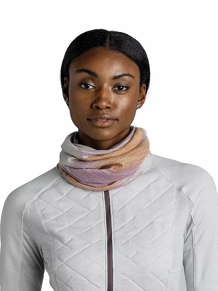 BUFF | Multifunktionstuch Merino Lightweight Print | rosa