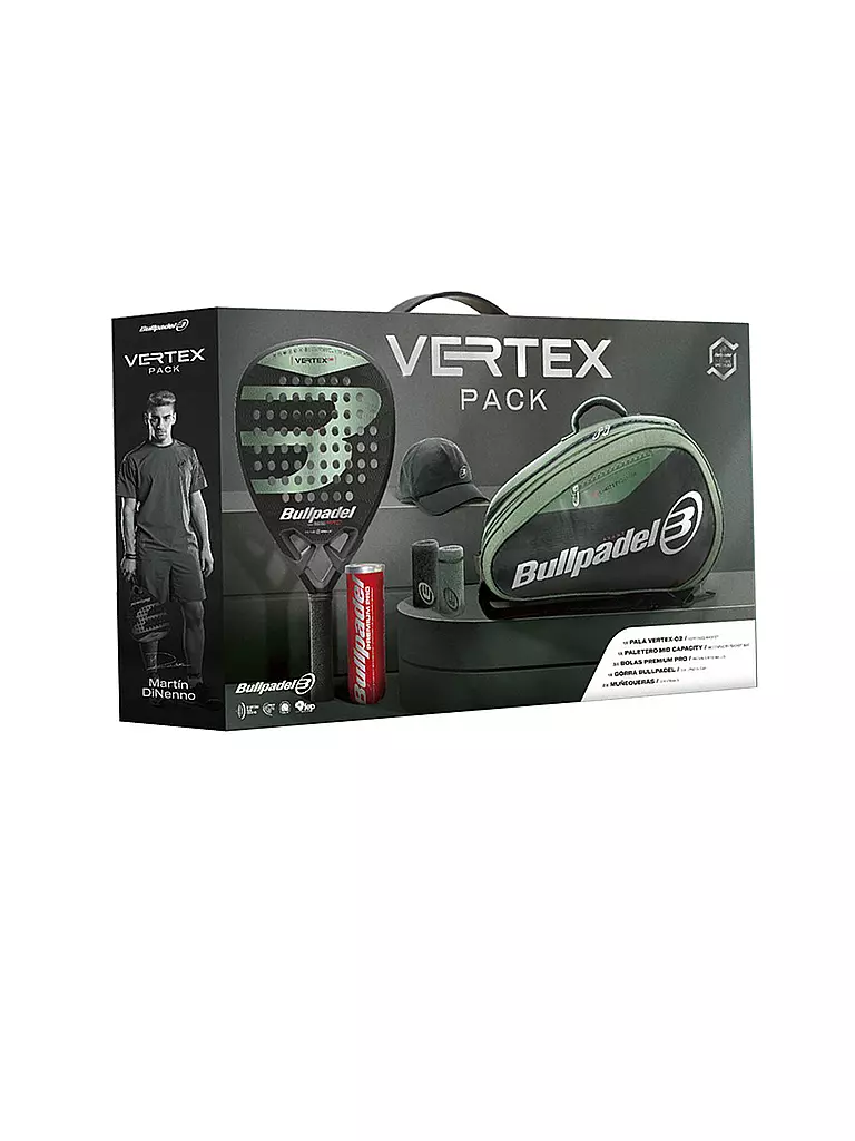 BULLPADEL Bullpadel Pack Vertex2 LTD Man olive