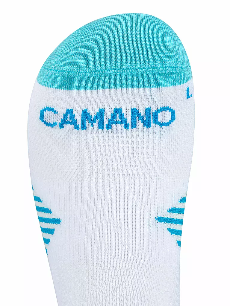 CAMANO | Freizeitsocken Quarter Train Light | koralle