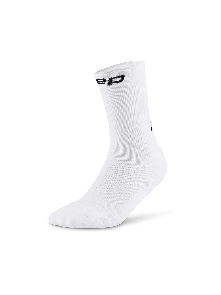 CEP | Damen Laufsocken Mid Cut 5.0 | weiss