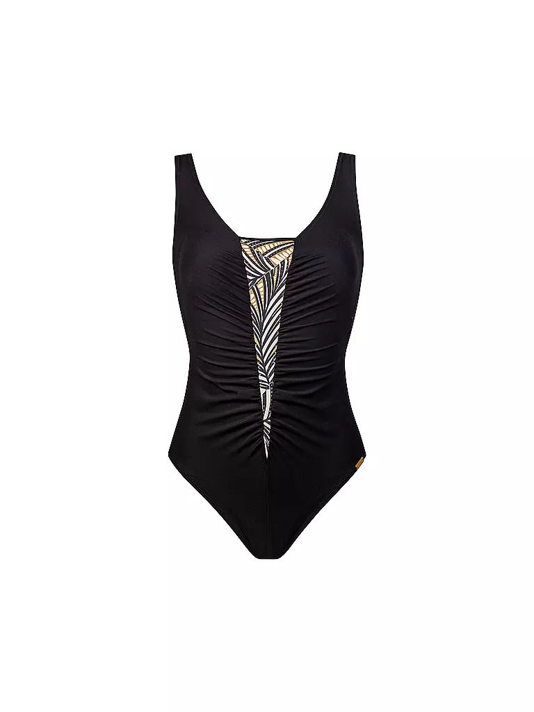 CHARMLINE | Damen Badeanzug GOLDEN REFLECTION | schwarz