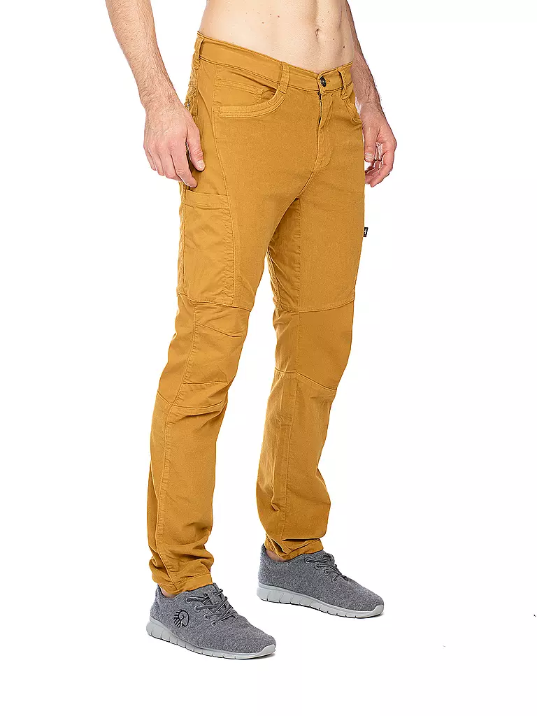 CHILLAZ | Herren Kletterhose Rofan 2.0 | senf