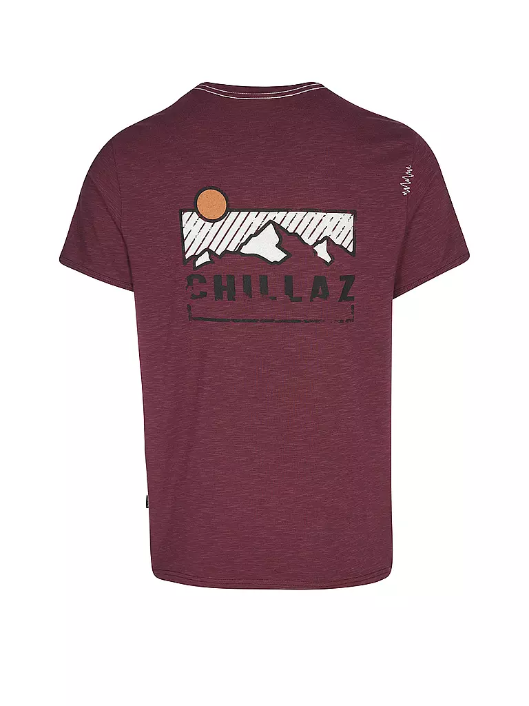 CHILLAZ | Herren Klettershirt Mountain | dunkelrot