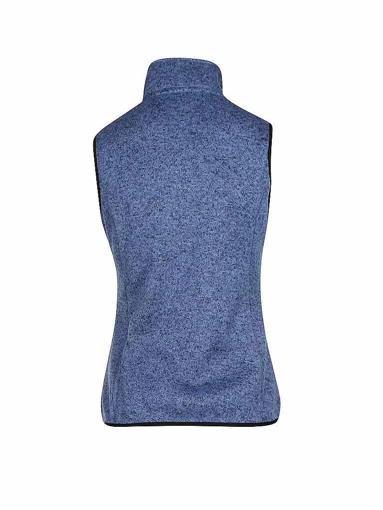 CMP | Damen Gilet Knitted | blau