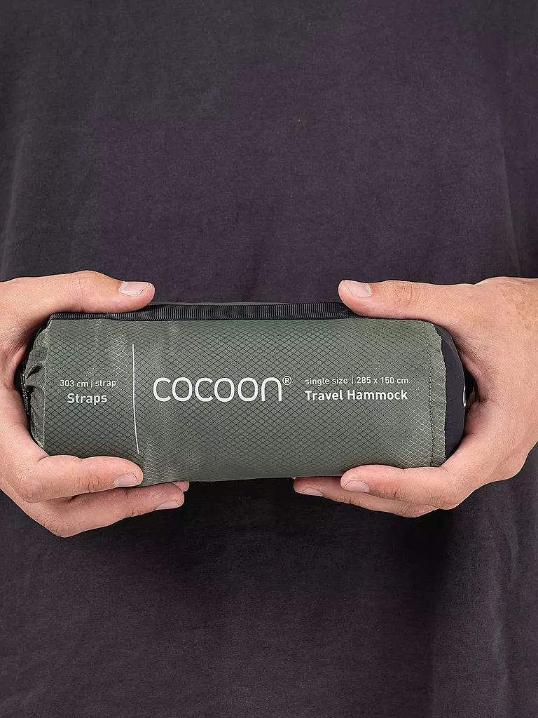 COCOON | Hängematte Hammock Travel Single | grün