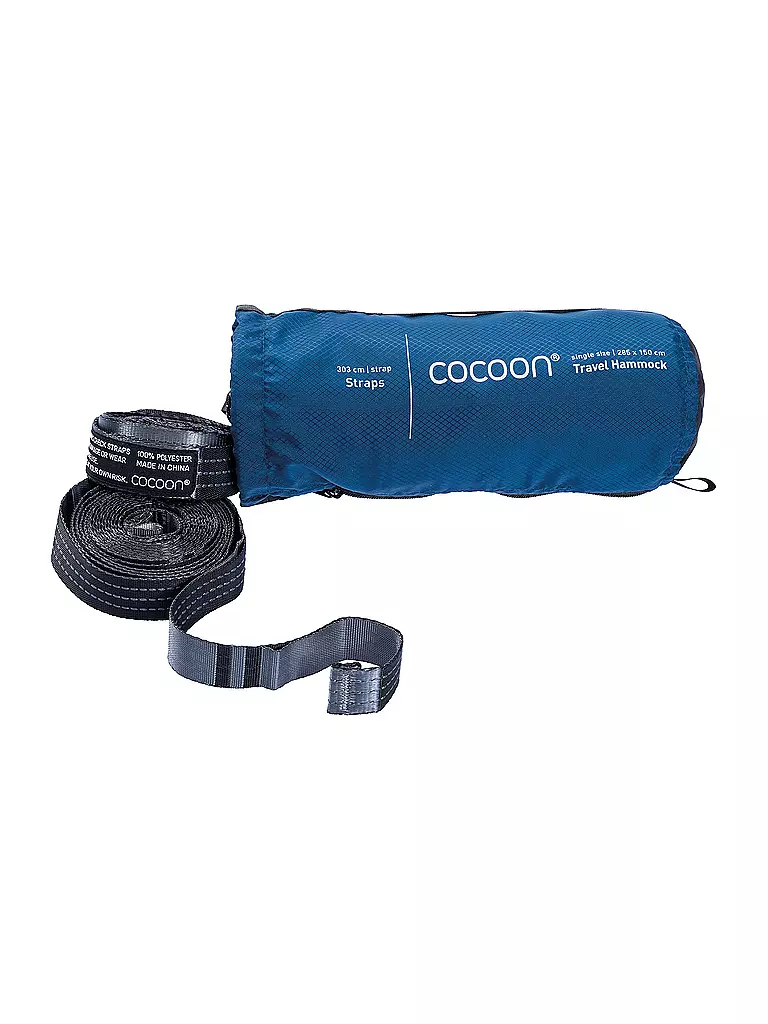 COCOON | Hängematte Travel Hammock Single | blau