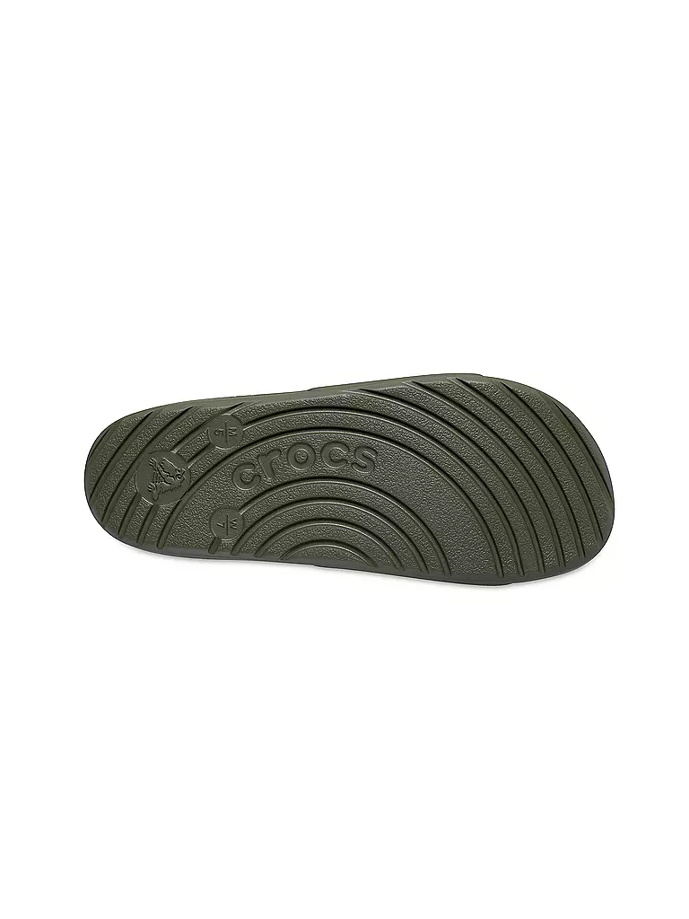 CROCS | Badepantoffeln Classic Slide | olive