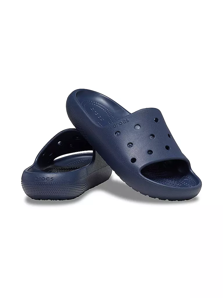 CROCS | Badepantoffeln Classic Slide | dunkelblau