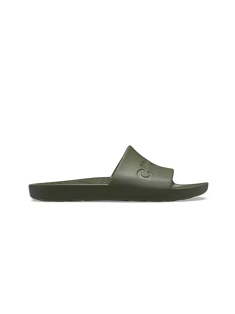 CROCS | Badepantoffeln Classic Slide | olive