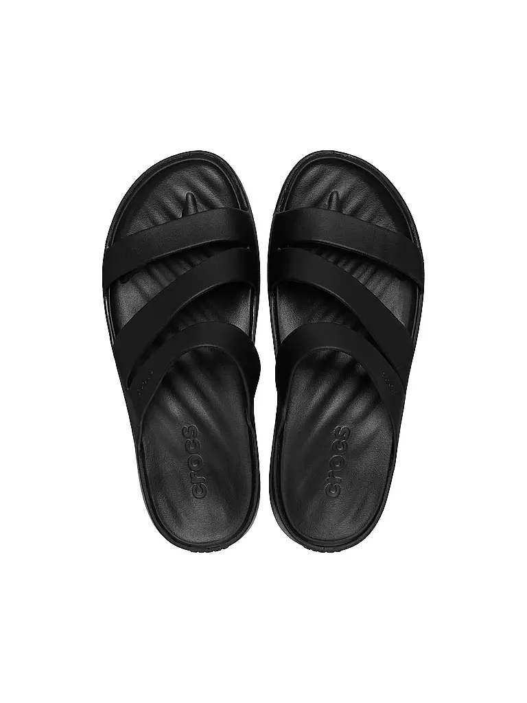 CROCS | Damen Badepantoffeln Getaway Strappy | schwarz