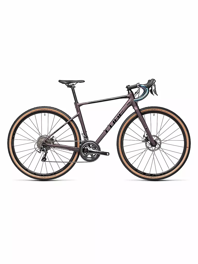 CUBE | Damen Gravel Bike Nuroad WS 2021 | lila