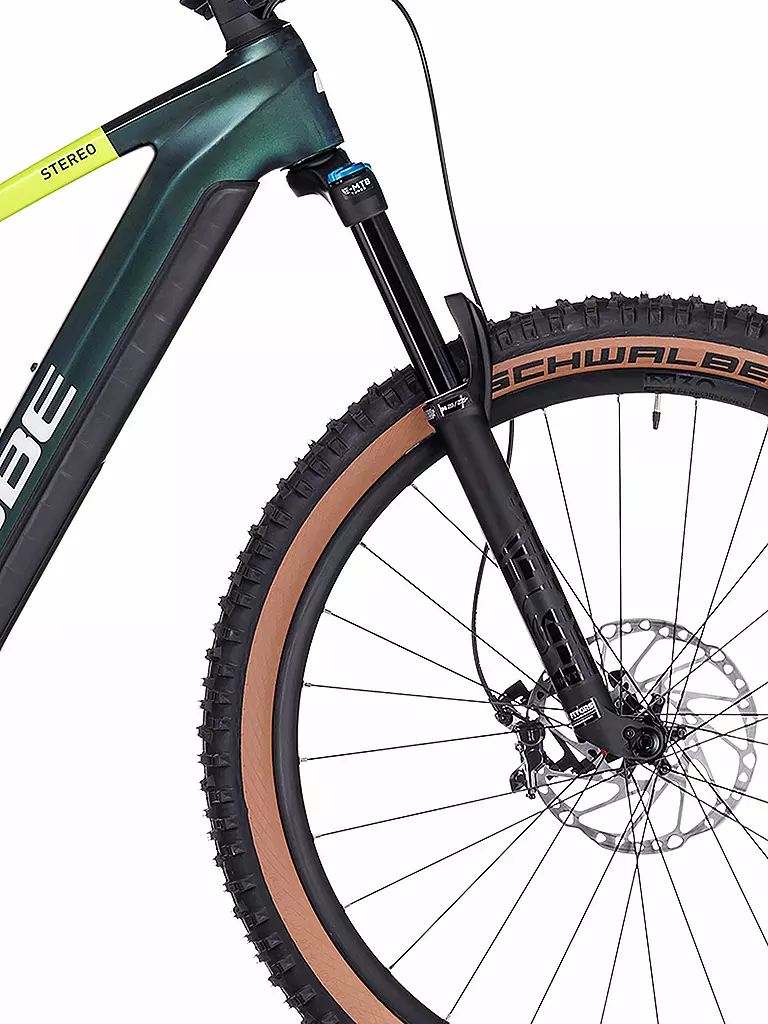 CUBE | Herren E-Mountainbike 29" Stereo Hybrid 140 HPC SLX 750 | dunkelgrün