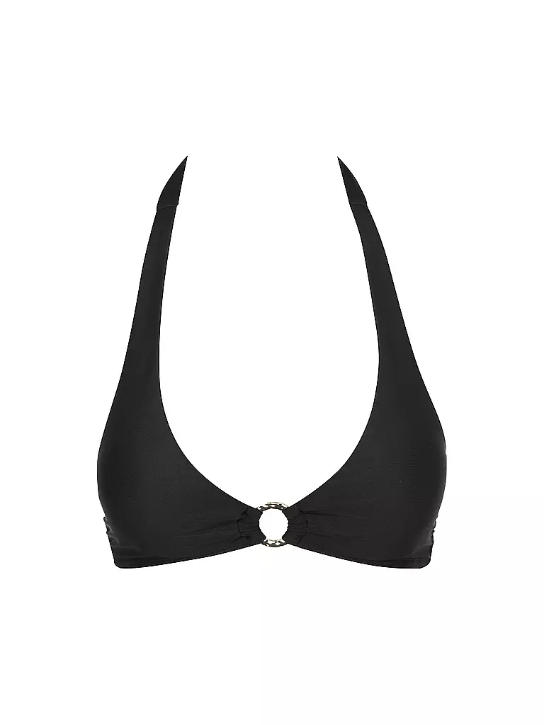 DARLING HARBOUR | Damen Bikinioberteil Neckholder | schwarz