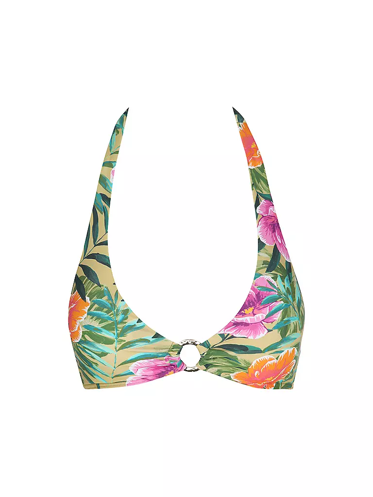 DARLING HARBOUR | Damen Bikinioberteil Neckholder | grün