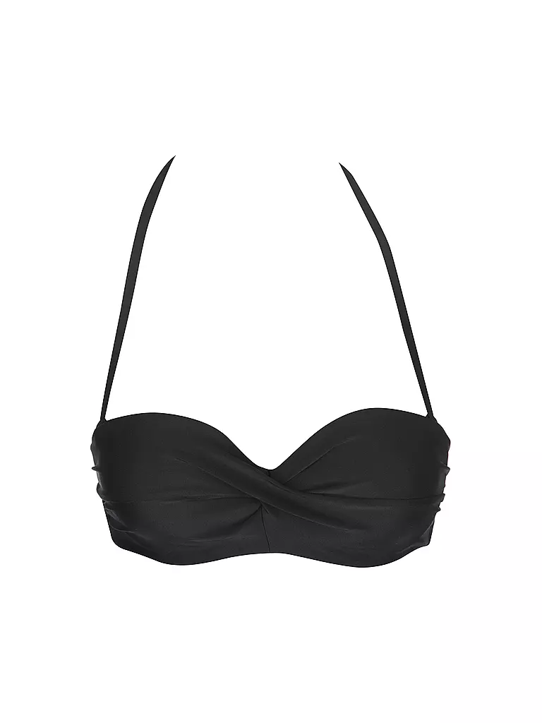 DARLING HARBOUR | Damen Bikinioberteil Twisted | schwarz