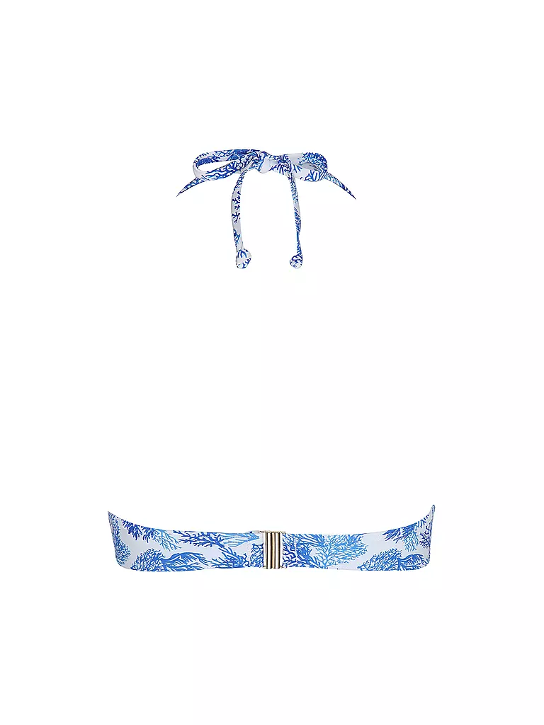 DARLING HARBOUR | Damen Bikinioberteil Twisted | blau