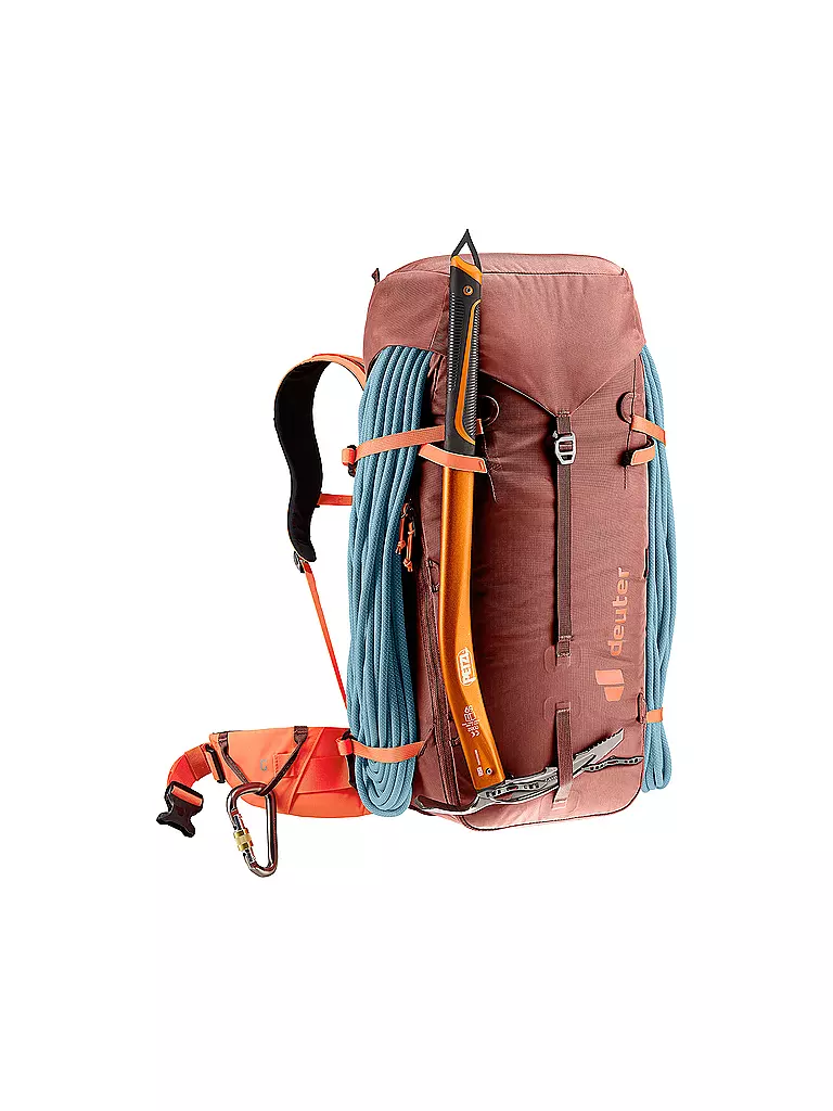 DEUTER | Hochtourenrucksack Guide 34+8 | dunkelrot