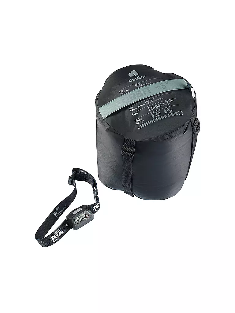 DEUTER | Kunstfaserschlafsack Orbit +5° L | grau