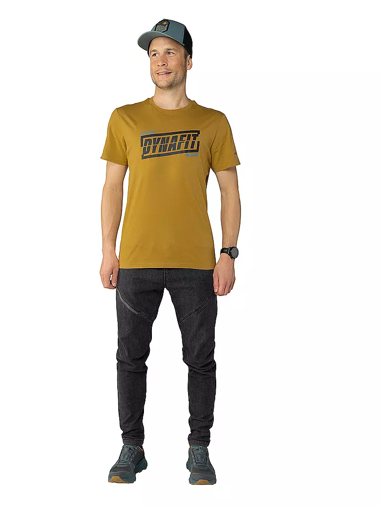 DYNAFIT | Herren Tourenshirt Graphic | senf