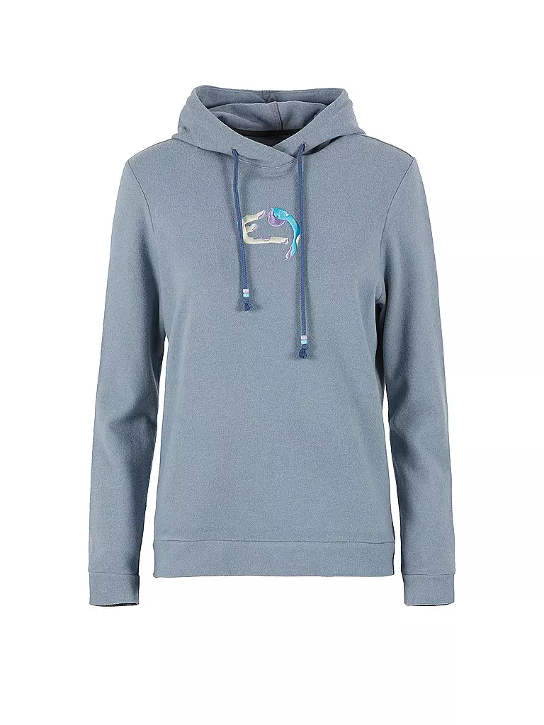 E9 | Damen Kletterhoodie Elvira | hellblau